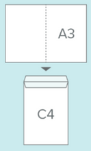Muat gambar ke penampil Galeri, Amplop C4 - 22 X 34,5 CM (muat A4) - Cloudprint.co.id