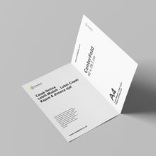 Muat gambar ke penampil Galeri, Brosur A4 - Centerfold