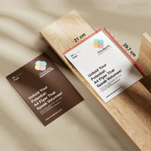 Muat gambar ke penampil Galeri, Flyer A4 Cetak 2 sisi (21 x 29,7 cm) - Cloudprint.co.id