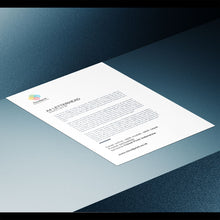 Muat gambar ke penampil Galeri, Kop Surat - Ukuran A4 (21 X 29,7 cm) - Cloudprint.co.id