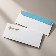 Muat gambar ke penampil Galeri, Mockup amplop DL Cloudprint, tampak depan dan belakang