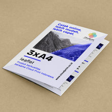 Muat gambar ke penampil Galeri, Brosur A4 Gatefold (63 x 29,7 cm) - Cloudprint.co.id
