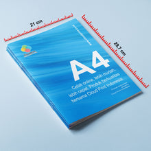 Muat gambar ke penampil Galeri, Buku Jahit Kawat - Ukuran A4 (21 x 29,7 cm) - Cloudprint.co.id
