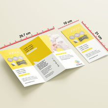 Muat gambar ke penampil Galeri, Flyer - A4 Z fold (Lipat 3 panel) - Cloudprint.co.id
