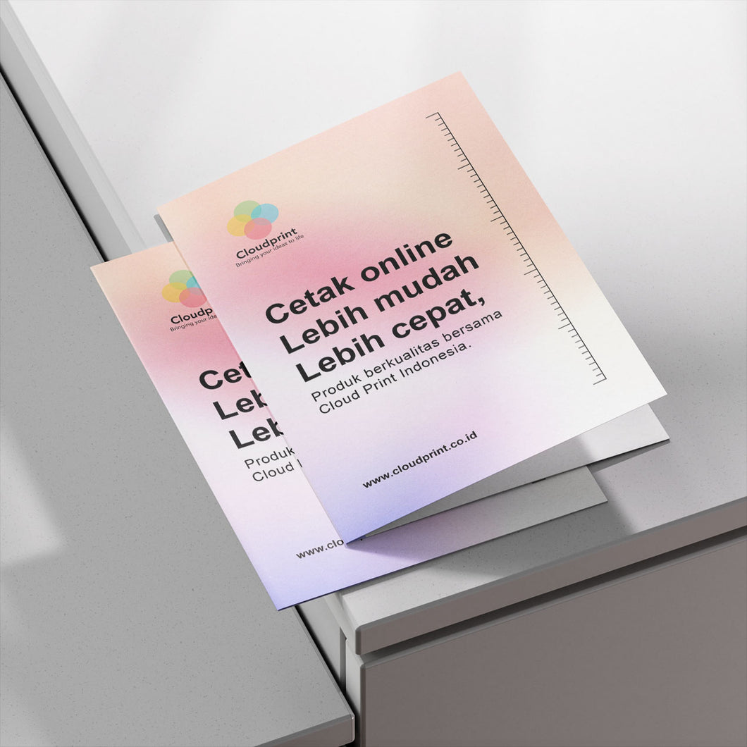 Flyer A4 Centerfold (Lipat 2) - Cloudprint.co.id