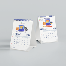 Muat gambar ke penampil Galeri, Kalender Meja Ukuran 21 x 15 cm

