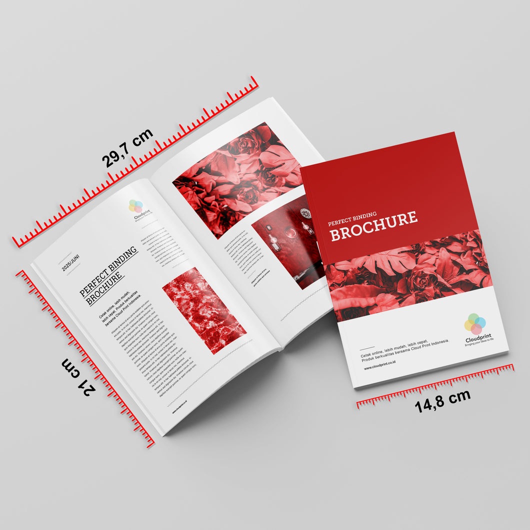Buku Perfect Binding - Ukuran A5 (14,8 x 21 cm) - Cloudprint.co.id