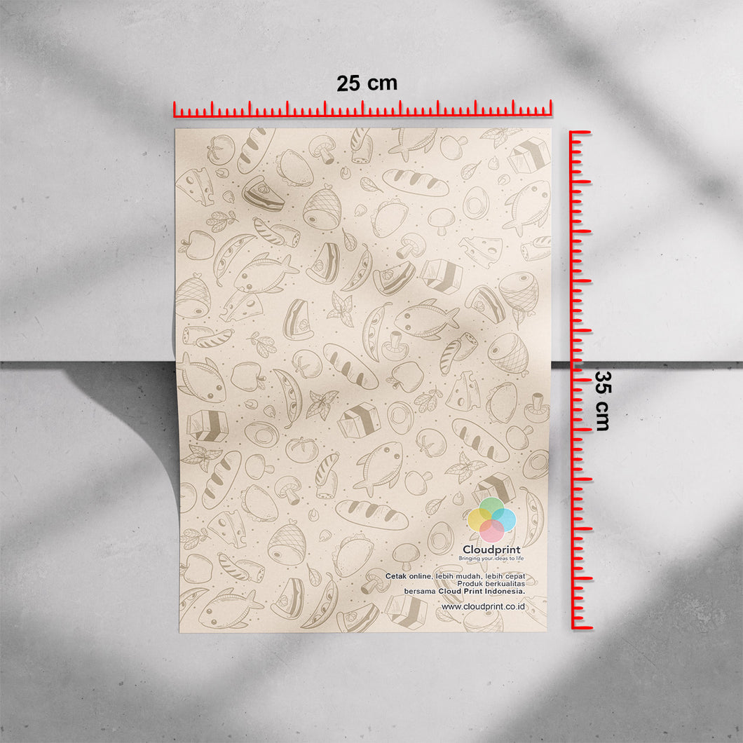 Table Mats (Tatakan Meja Restoran) - Cloudprint.co.id