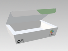 Muat gambar ke penampil Galeri, Takeaway Box Large (22 x 16 x 5 cm) - Cloudprint.co.id
